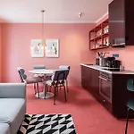 Lägenhet Memphis Design Loft Duplex -40sqm- Near Antonplatz
